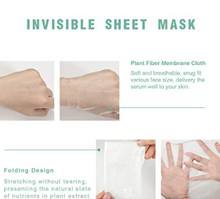 Load image into Gallery viewer, Facial Sheet Masks - Hydrating Face Mask Allantoin Sodium Hyaluronate Aloe Vera and Punica Granatum Fruit Extract Moisturizing Plant Facial Mask, Combo 6 Pack